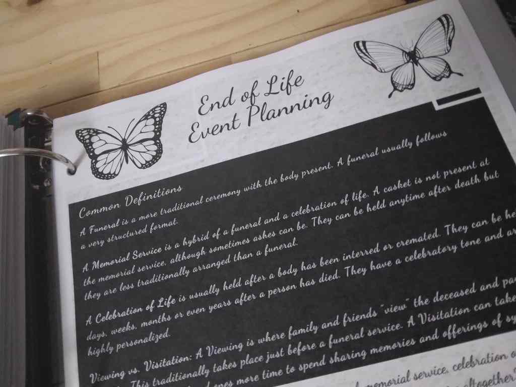 Funeral Arrangements